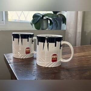 Starbucks San Francisco coffee mugs